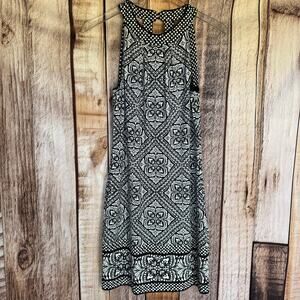 WHBM Dress White House Black Market Halter XS Black White NWT Summer Spring Mini